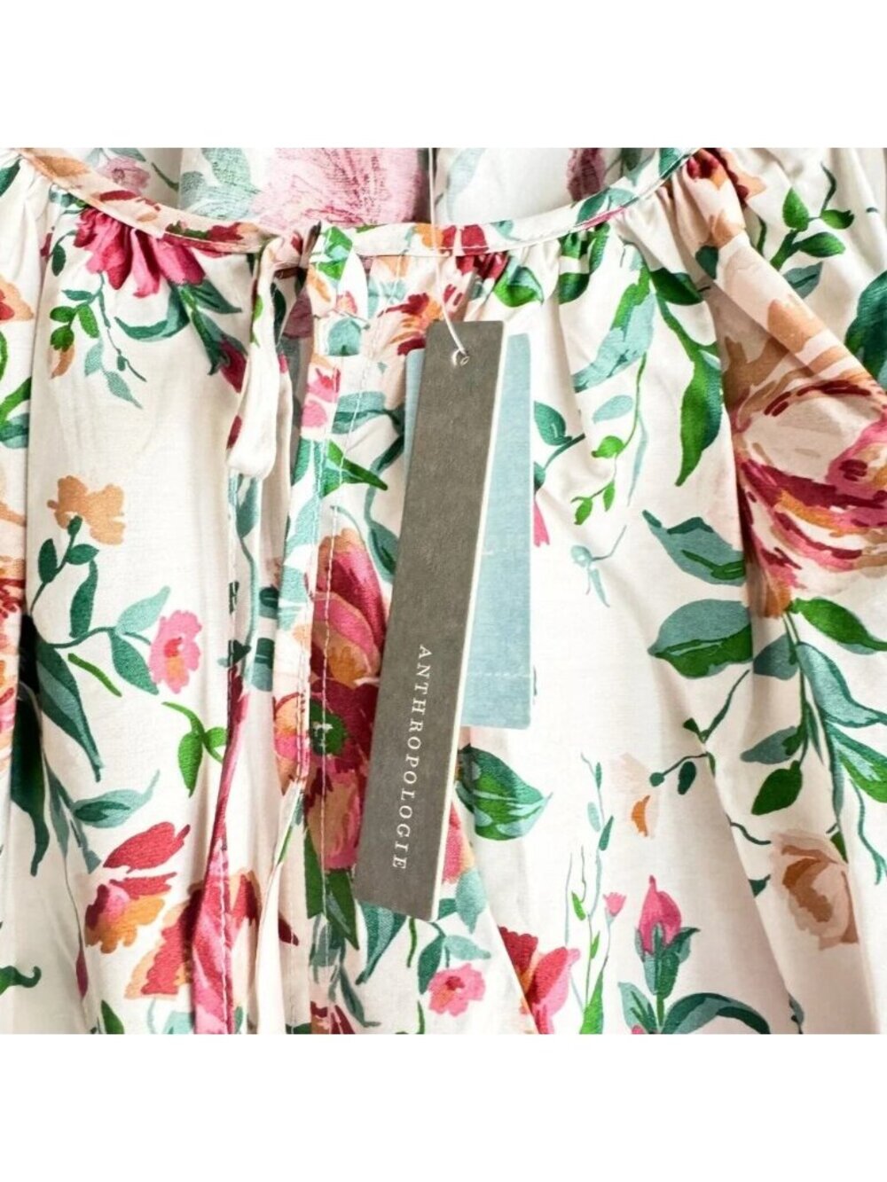 Anthropologie Floral Somerset Maxi Dress S - Picture 7 of 8